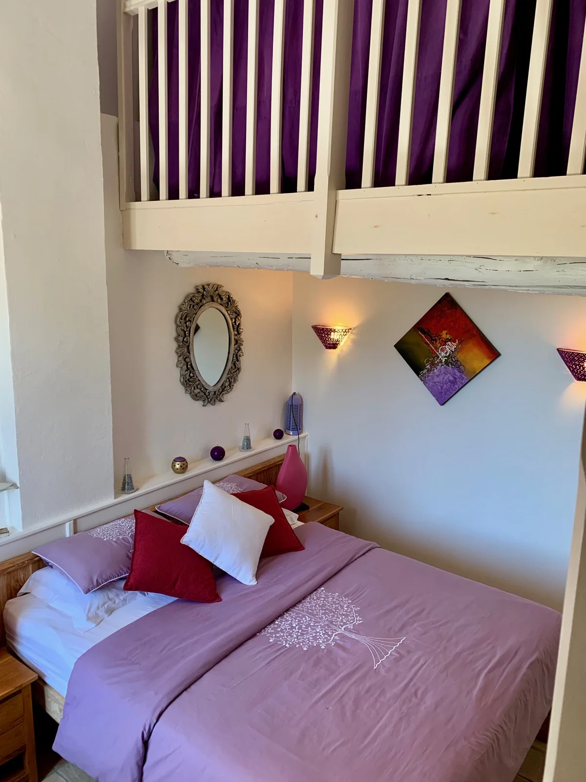 Chambre Lavande, détail 1
